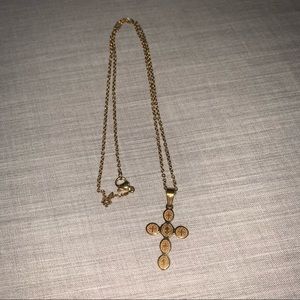 Gold Cross Necklace